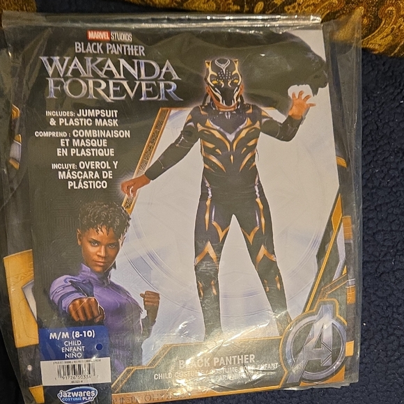 New Marvel Black Panther Girls Princess Shuri Costume - Picture 7 of 8